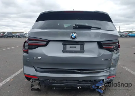 2023 BMW X3 Sdrive30I z USA, uszkodzony, nr VIN 5UX43DP00P9S22726